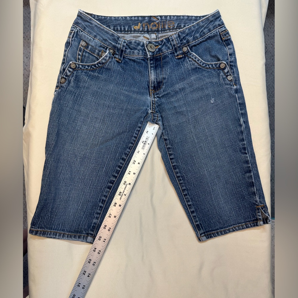 Nolle Long Jean Shorts